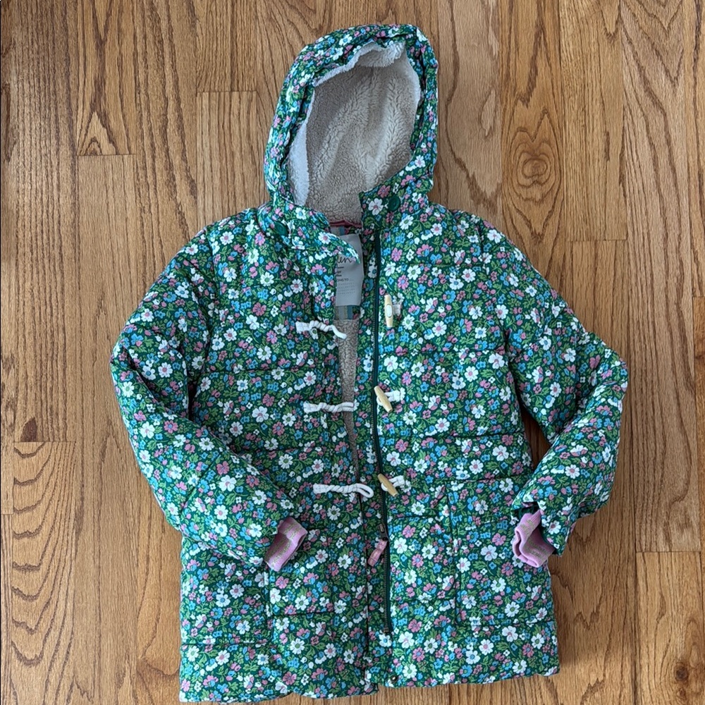 Floral Hooded Jacket